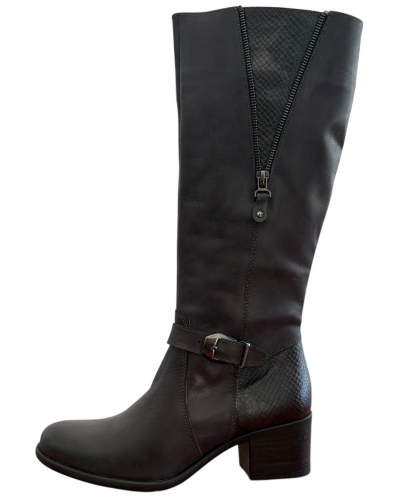 Δερμάτινη Γυναικεία Mπότα - M675