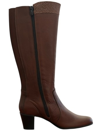 Δερμάτινη Γυναικεία Mπότα - M676