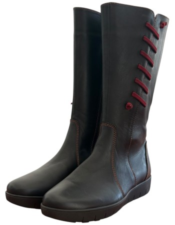 Δερμάτινη Γυναικεία Mπότα - M679