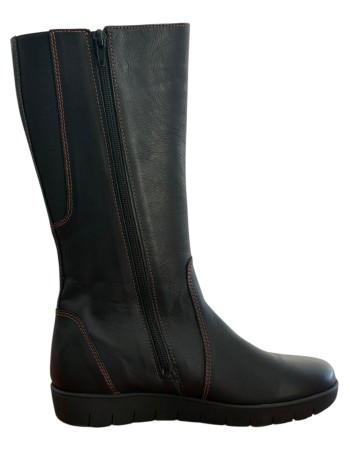 Δερμάτινη Γυναικεία Mπότα - M679