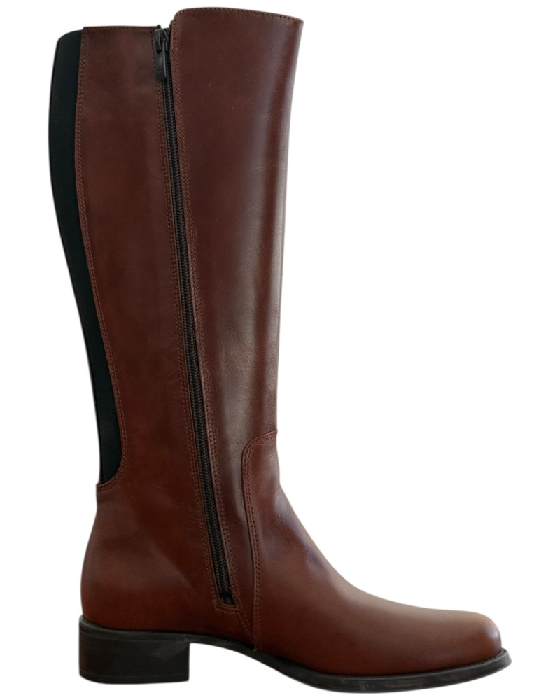 Δερμάτινη Γυναικεία Mπότα - M682