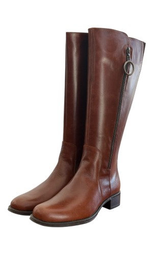 Δερμάτινη Γυναικεία Mπότα - M682