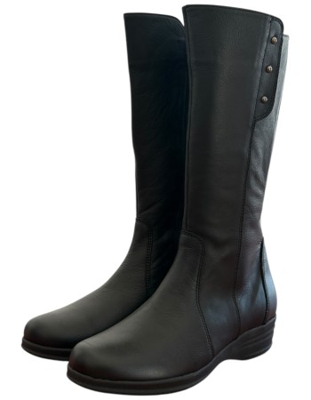 Δερμάτινη Γυναικεία Mπότα - M683