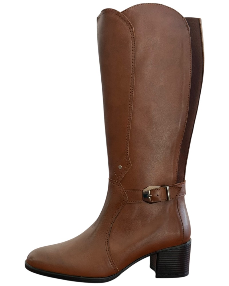 Δερμάτινη Γυναικεία Mπότα - M685