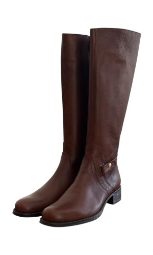 Δερμάτινη Γυναικεία Mπότα - M690