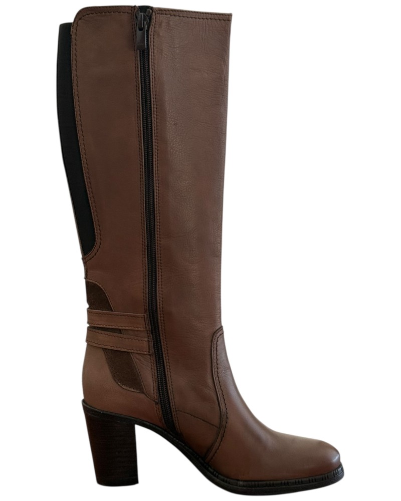 Δερμάτινη Γυναικεία Mπότα - M692