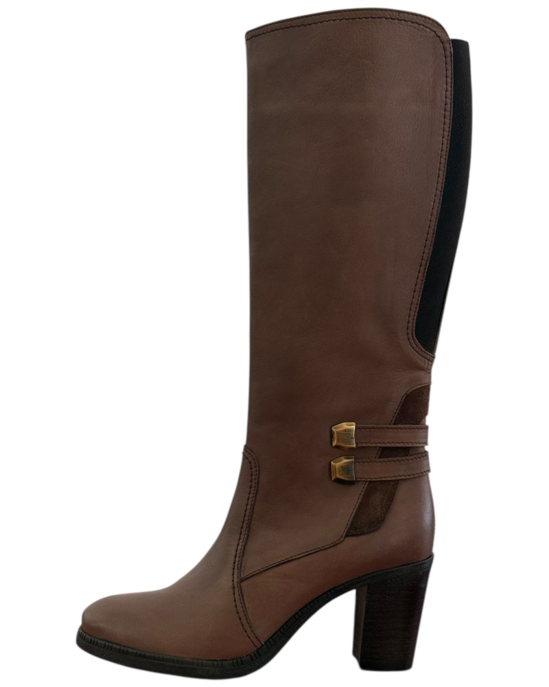 Δερμάτινη Γυναικεία Mπότα - M692