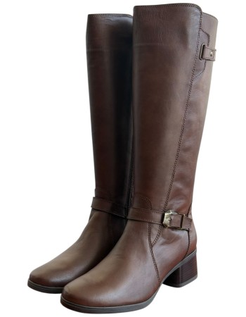 Δερμάτινη Γυναικεία Mπότα - M694