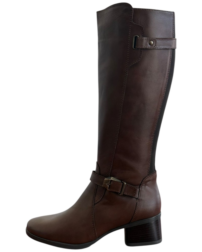 Δερμάτινη Γυναικεία Mπότα - M694