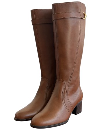 Δερμάτινη Γυναικεία Mπότα - M695