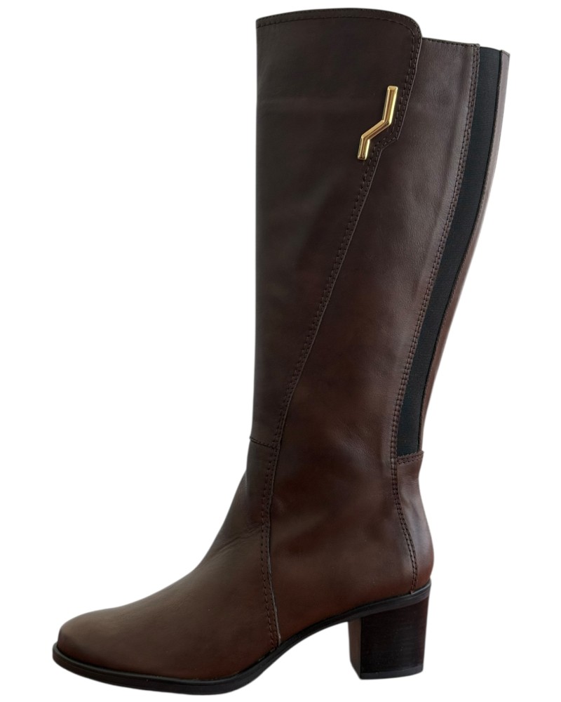 Δερμάτινη Γυναικεία Mπότα - M696