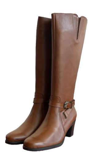 Δερμάτινη Γυναικεία Mπότα - M698