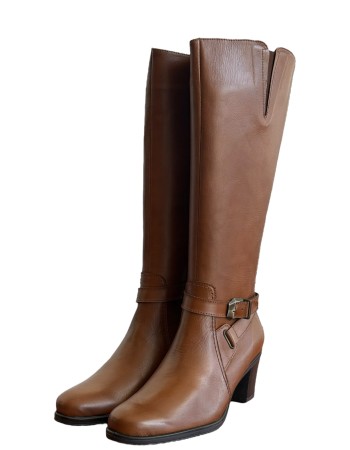 Δερμάτινη Γυναικεία Mπότα - M698