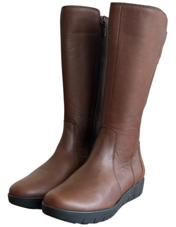 Δερμάτινη Γυναικεία Mπότα - M699