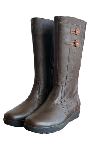 Δερμάτινη Γυναικεία Mπότα - M703