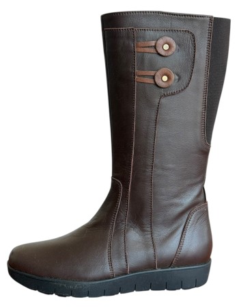 Δερμάτινη Γυναικεία Mπότα - M703