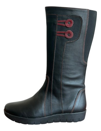 Δερμάτινη Γυναικεία Mπότα - M706