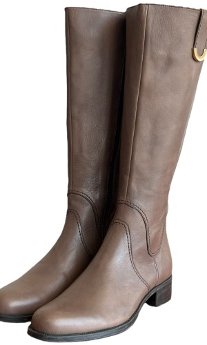 Δερμάτινη Γυναικεία Mπότα - M708