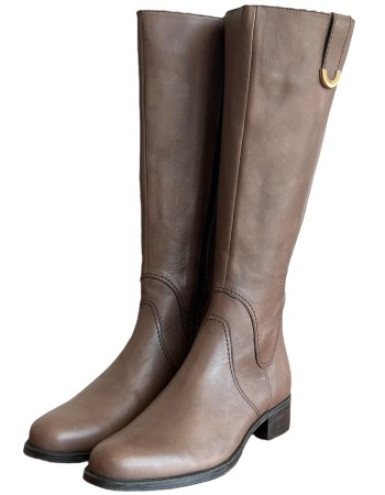 Δερμάτινη Γυναικεία Mπότα - M708