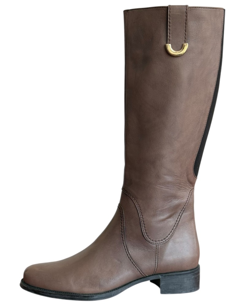 Δερμάτινη Γυναικεία Mπότα - M708