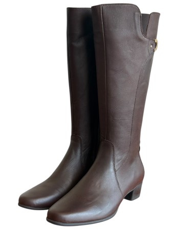 Δερμάτινη Γυναικεία Mπότα - M716