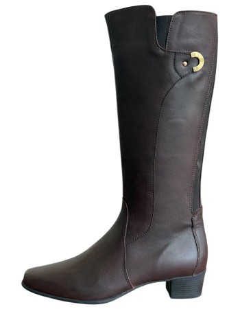 Δερμάτινη Γυναικεία Mπότα - M716