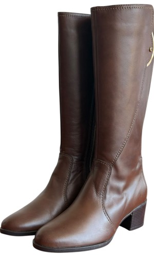 Δερμάτινη Γυναικεία Mπότα - M717