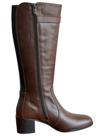 Δερμάτινη Γυναικεία Mπότα - M719