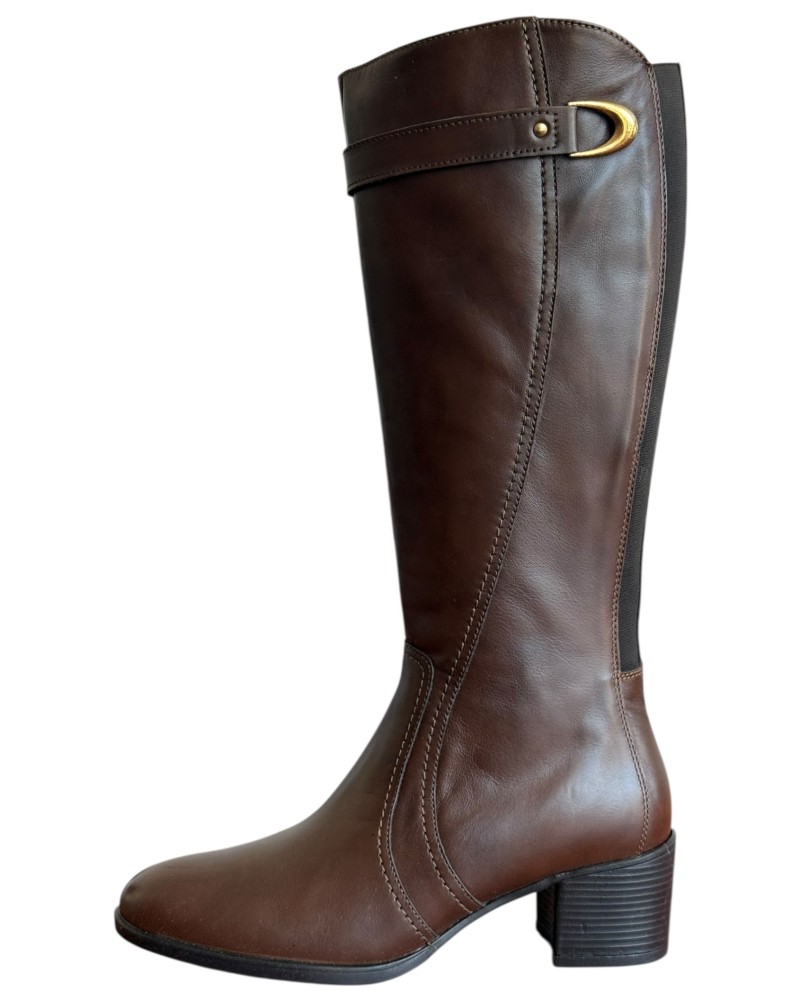 Δερμάτινη Γυναικεία Mπότα - M719