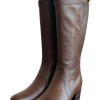 Δερμάτινη Γυναικεία Mπότα - M719