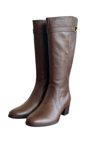 Δερμάτινη Γυναικεία Mπότα - M719