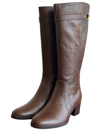 Δερμάτινη Γυναικεία Mπότα - M719