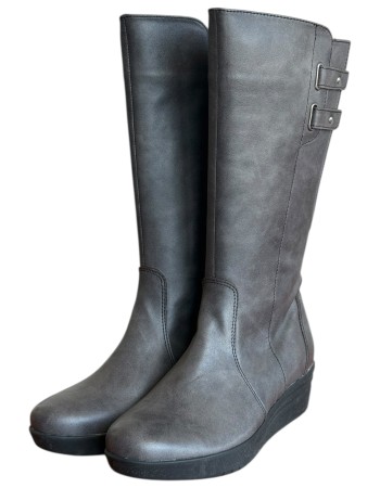 Δερμάτινη Γυναικεία Mπότα - M720