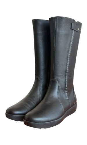 Δερμάτινη Γυναικεία Mπότα - M722