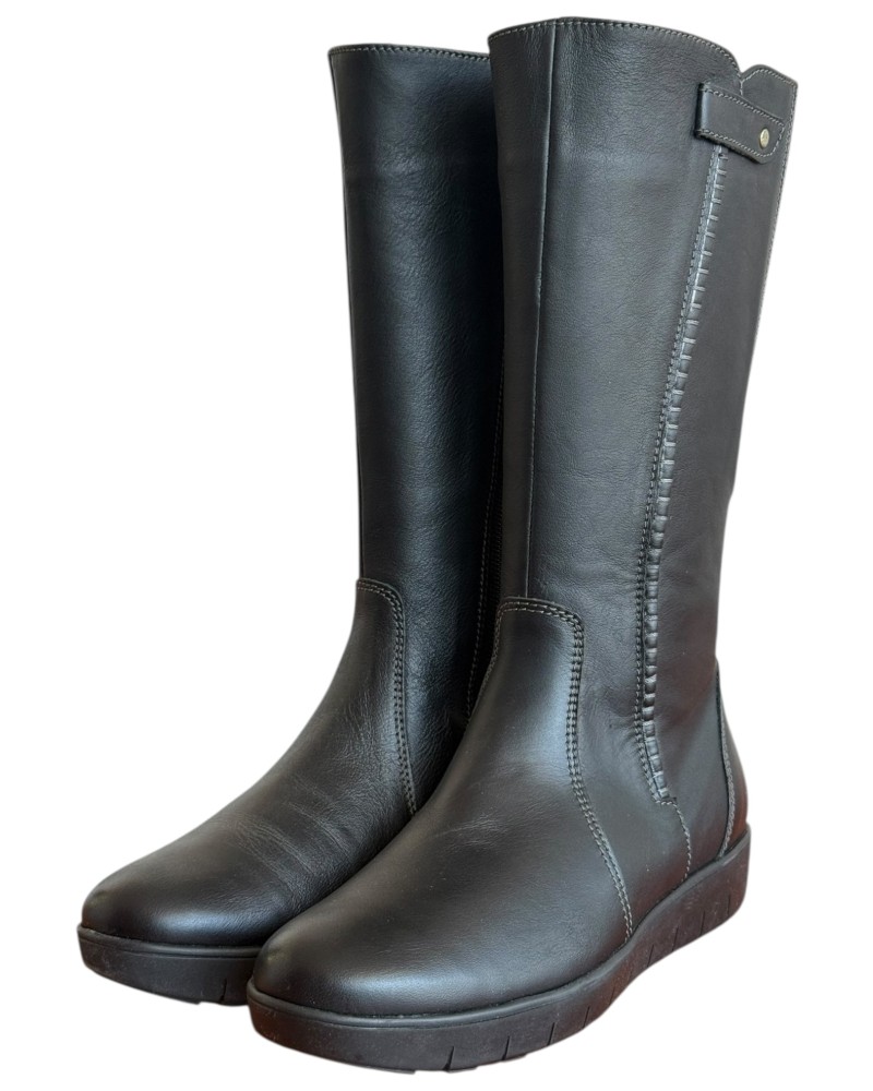 Δερμάτινη Γυναικεία Mπότα - M722