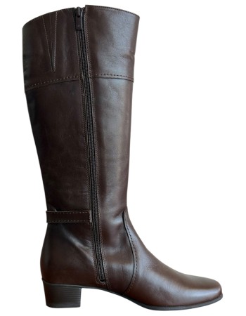Δερμάτινη Γυναικεία Mπότα - M723