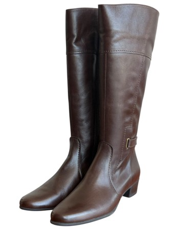 Δερμάτινη Γυναικεία Mπότα - M723