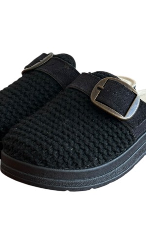 Γυναικεία Δερμάτινη Ανατομική Παντόφλα - M727