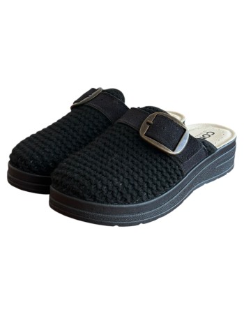 Γυναικεία Δερμάτινη Ανατομική Παντόφλα - M727