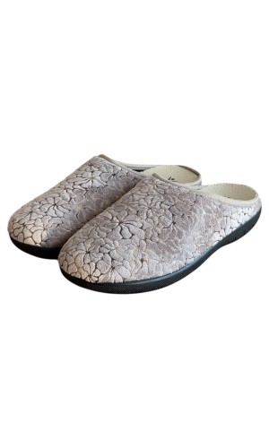 Γυναικεία Δερμάτινη Ανατομική Παντόφλα  - M751