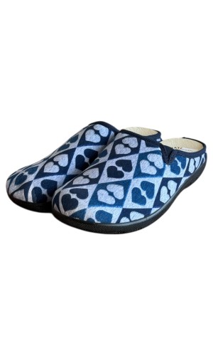 Γυναικεία Δερμάτινη Ανατομική Παντόφλα - M752