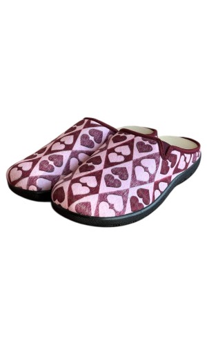 Γυναικεία Δερμάτινη Ανατομική Παντόφλα - M753