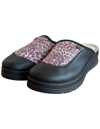 Γυναικεία Δερμάτινη Ανατομική Παντόφλα - M775