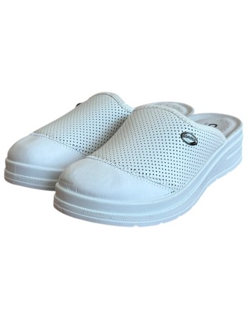 Γυναικεία Δερμάτινη Ανατομική Παντόφλα  - M790