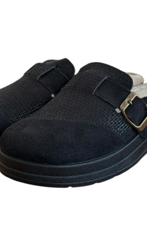 Γυναικεία Δερμάτινη Ανατομική Παντόφλα  - M792