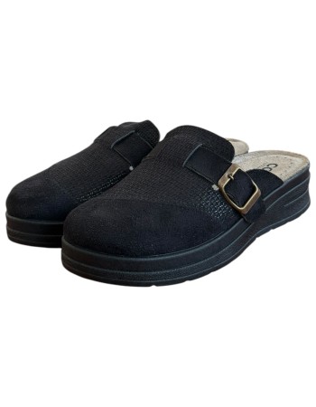 Γυναικεία Δερμάτινη Ανατομική Παντόφλα  - M792