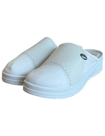 Γυναικεία Δερμάτινη Ανατομική Παντόφλα  - M794