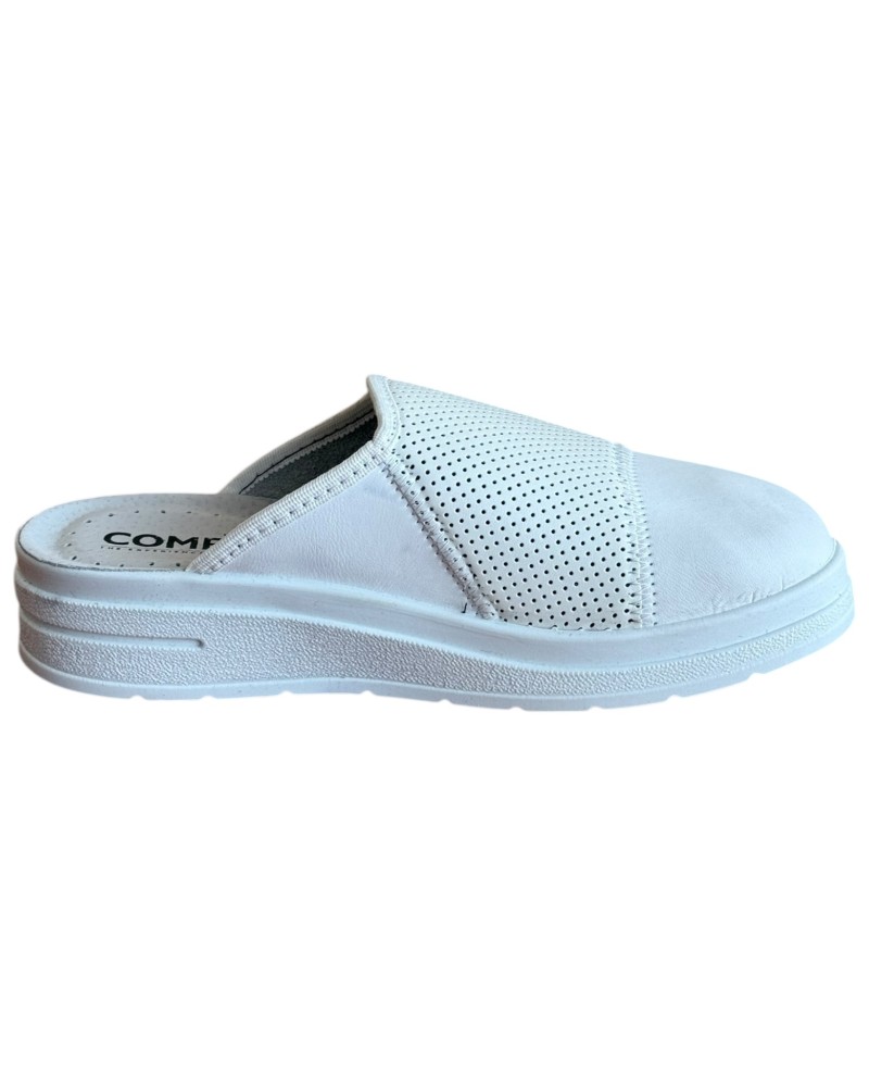 Γυναικεία Δερμάτινη Ανατομική Παντόφλα  - M794