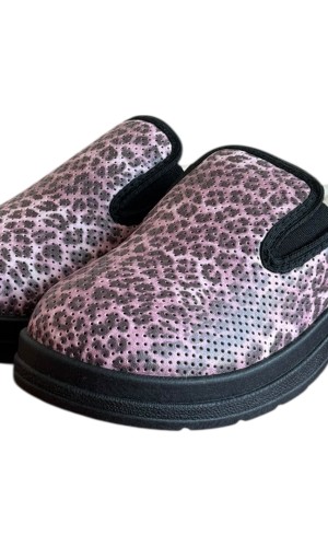 Γυναικεία Δερμάτινη Ανατομική Παντόφλα  - M795