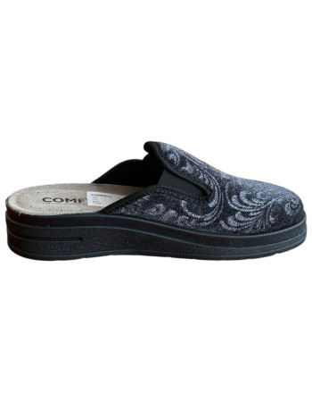 Γυναικεία Δερμάτινη Ανατομική Παντόφλα  - M796